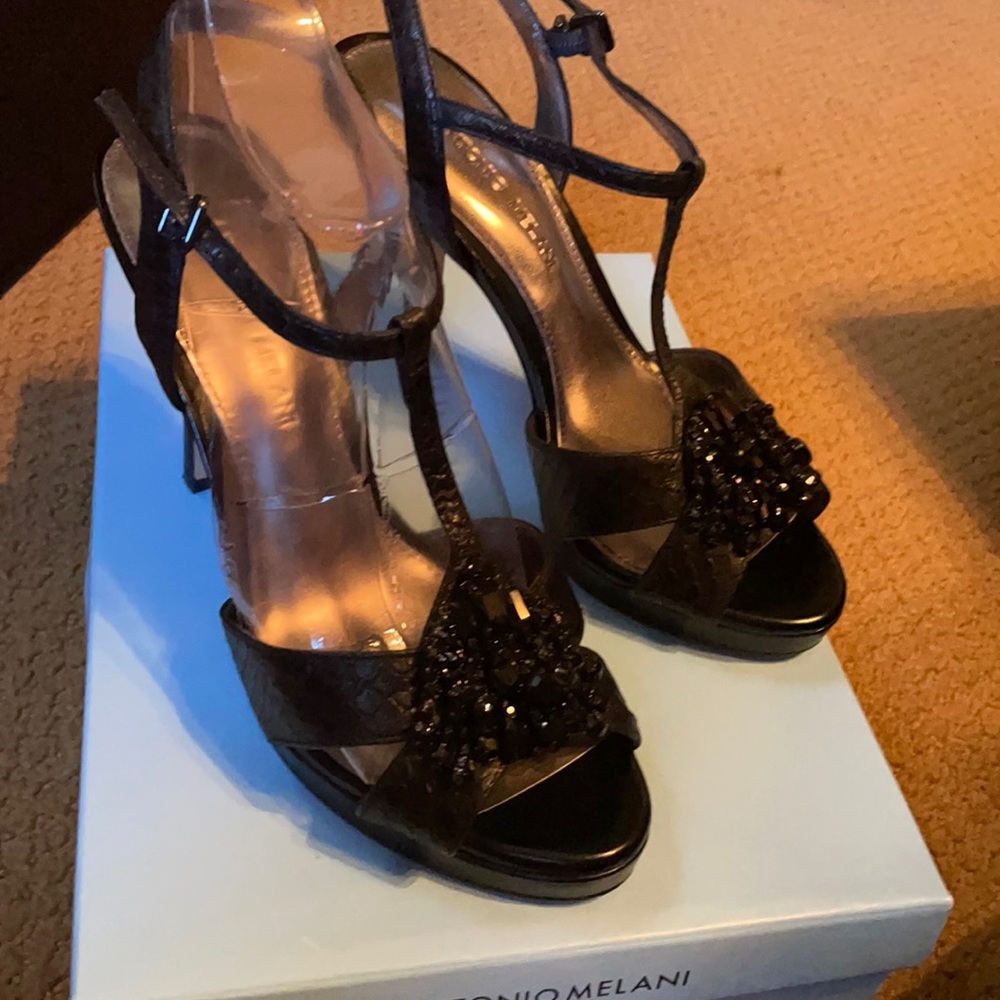 Dressy black heels